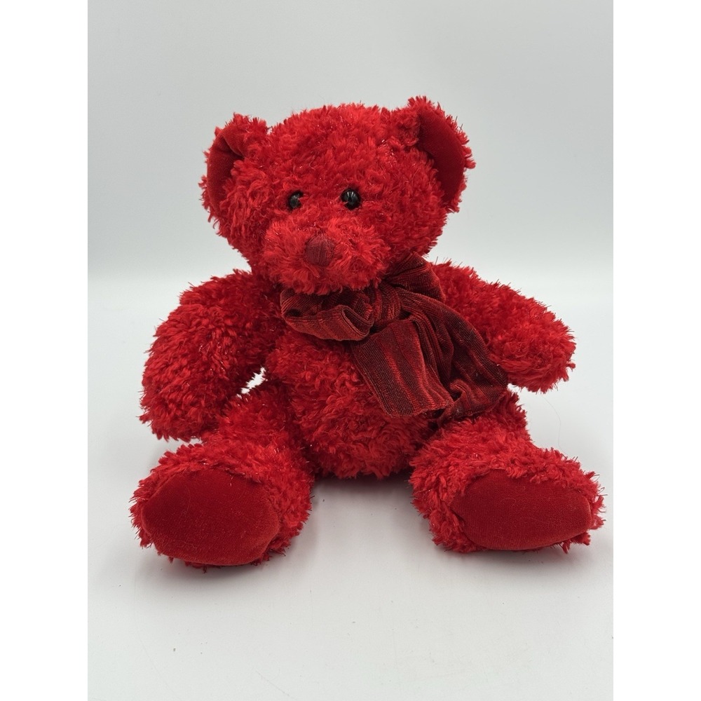 Russ Red  Teddy Bear Plush Stuffed‎ Animal